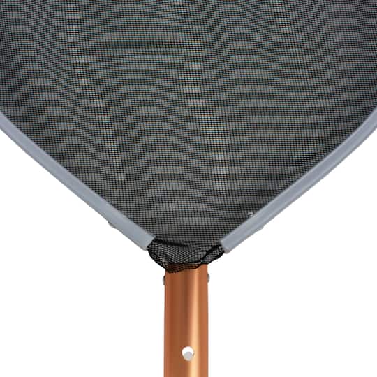 Pool Central 22.25" Black Heavy Duty Professional Swimming Pool Leaf Skimmer